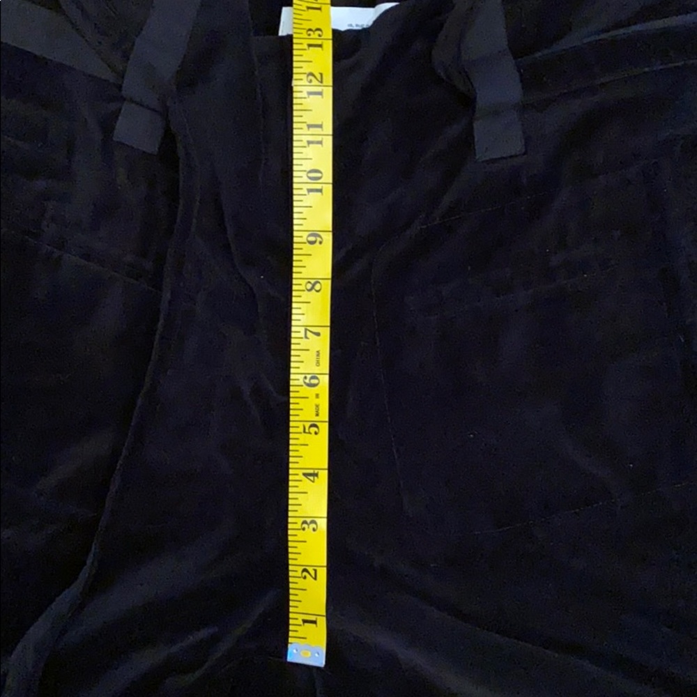 IRO Rome Pant in black velvet sz 40 (large) - Picture 11 of 13